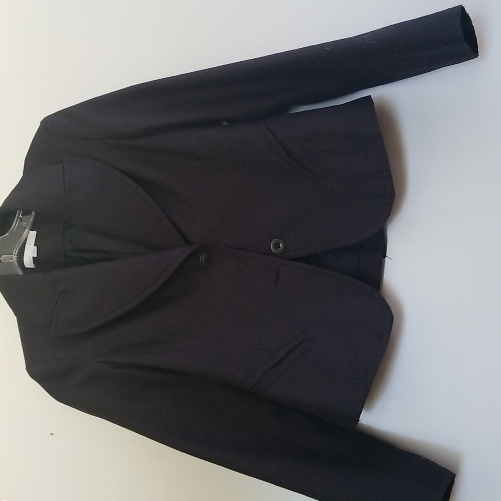 Short jacket in dark grey